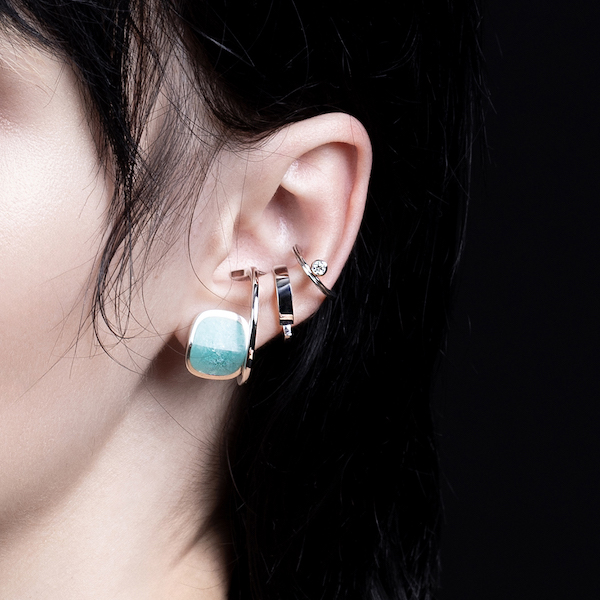 Emerald Eye Snake Earring – Hirotaka Jewelry | 公式オンラインストア